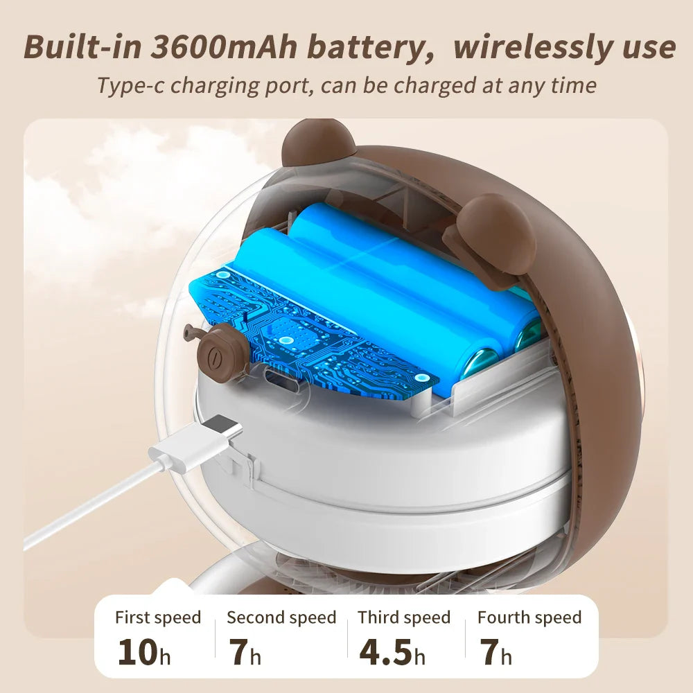 Mini Flexible Legs Fan For Stroller Fan For Strollers