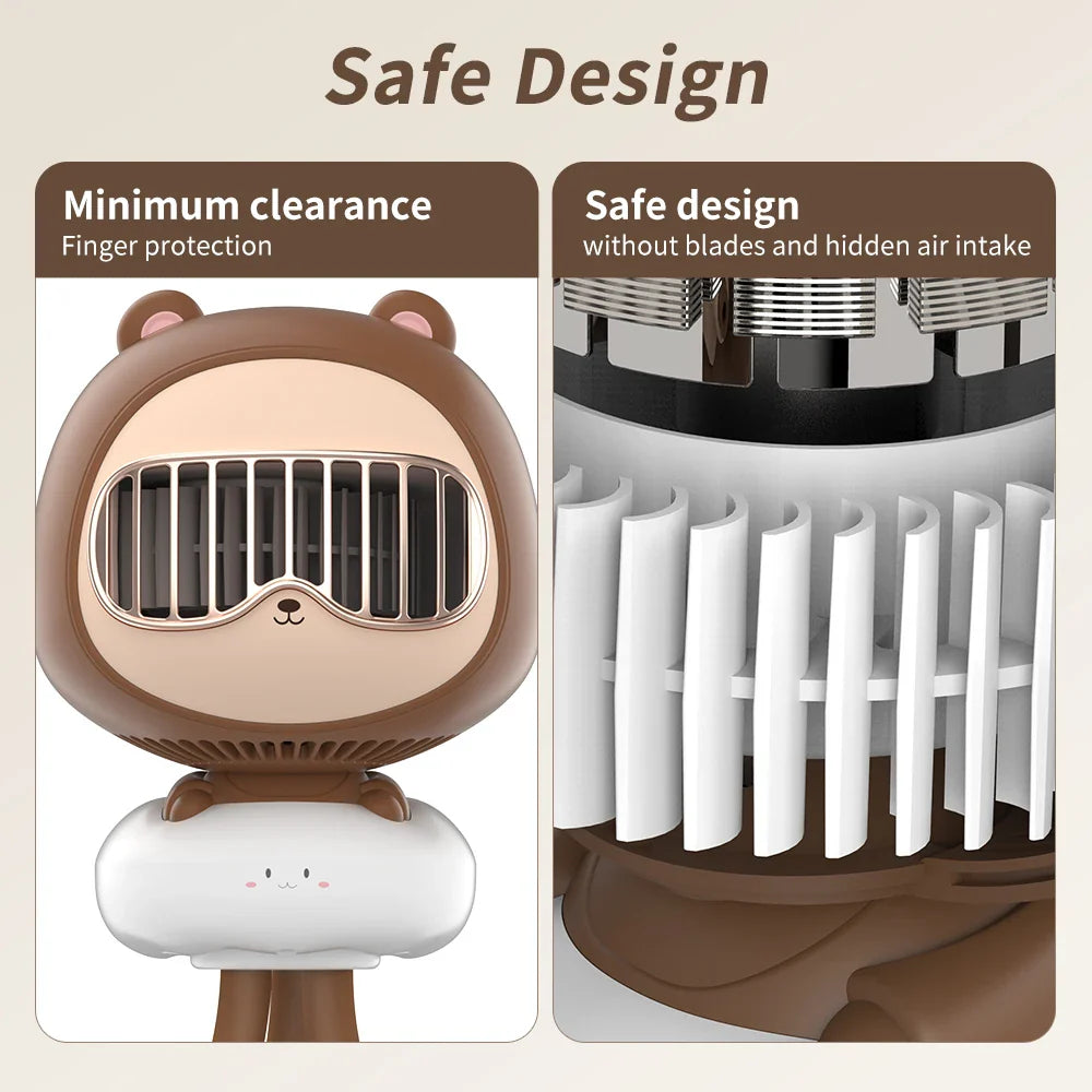 Mini Flexible Legs Fan For Stroller Fan For Strollers