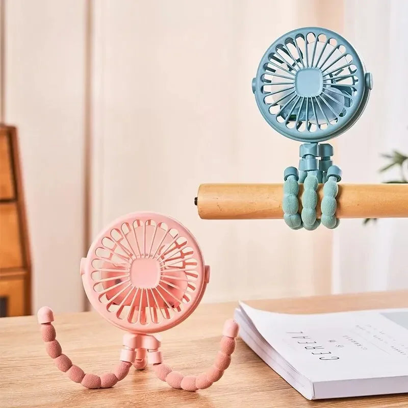 Octopus Mini Fan For Stroller Fan For Strollers