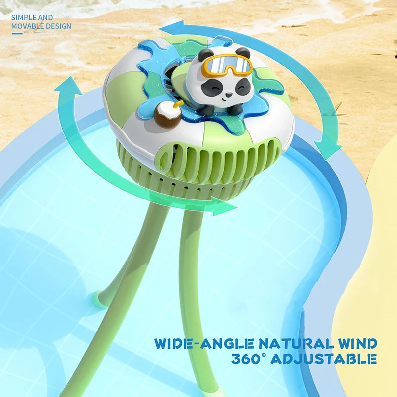 Rechargeable Rotatable Cooling Fan For Stroller Fan For Strollers