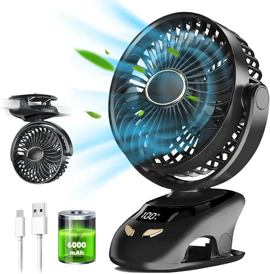 Camping Portable USB Clip Fan For Stroller Fan For Strollers