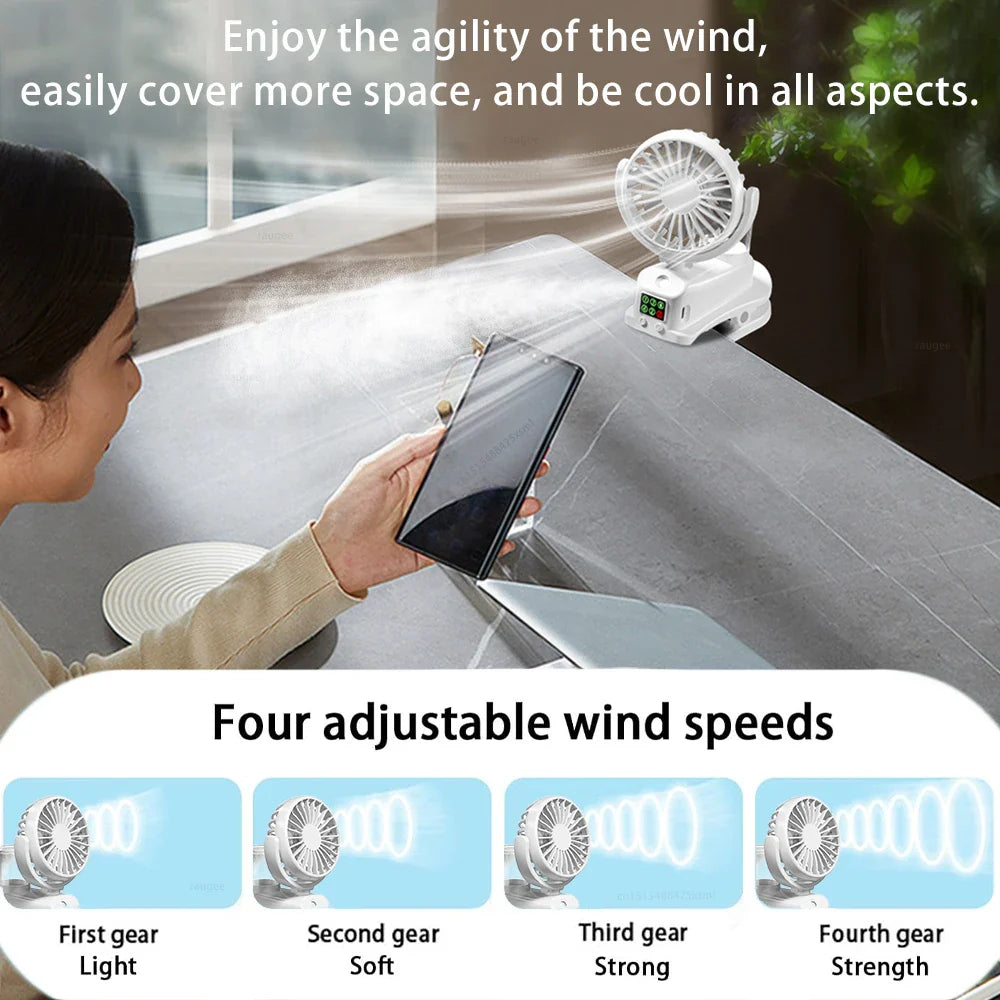 Humidifier Fan For Stroller Fan For Strollers